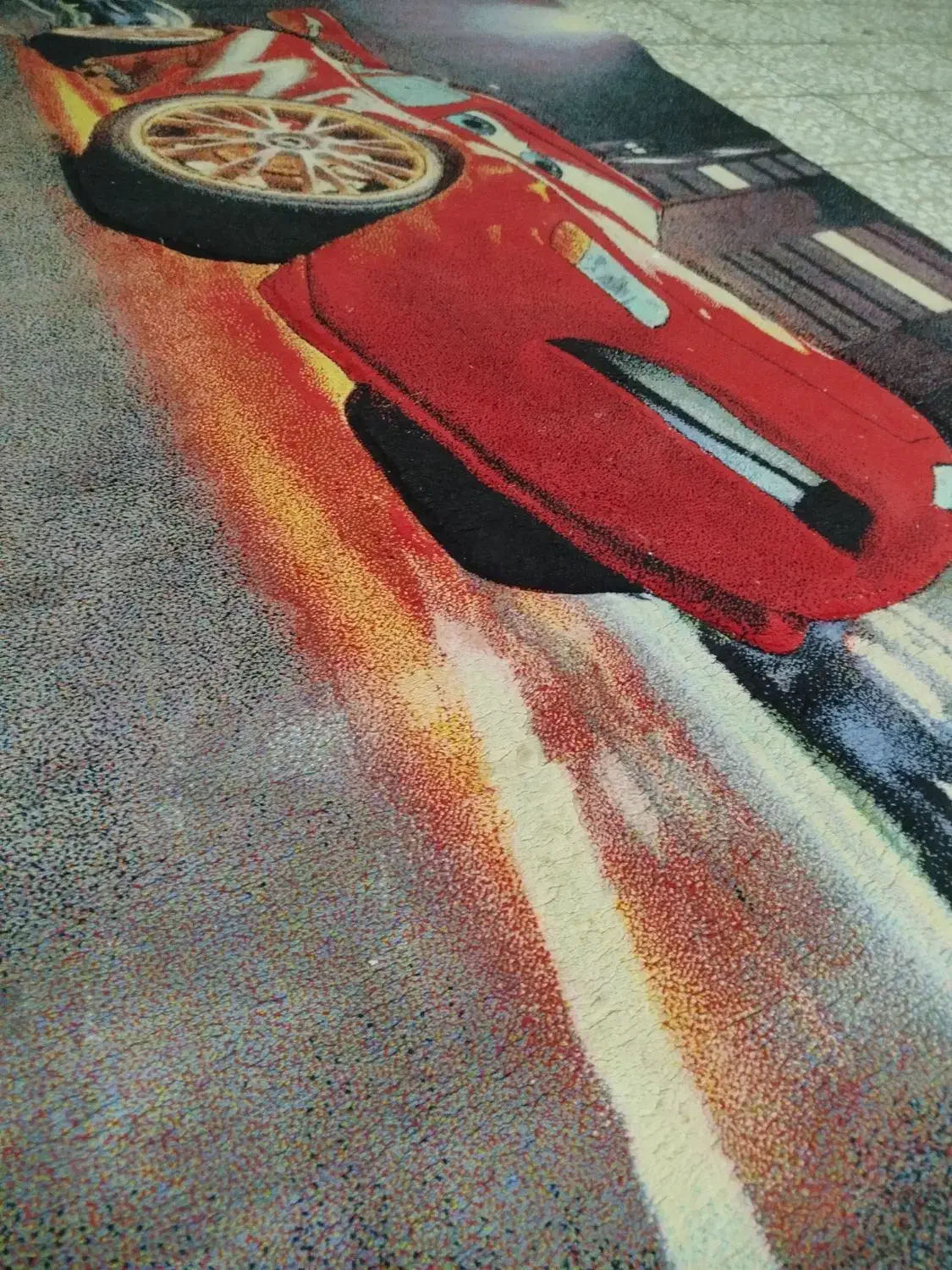 فرش فانتزی کودک تمیز در حد نو|فرش|کهریزک, |دیوار