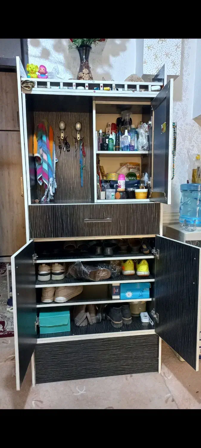 جاکفشی|جاکفشی، کمد، دراور|اهواز, کمپلو جنوبی|دیوار