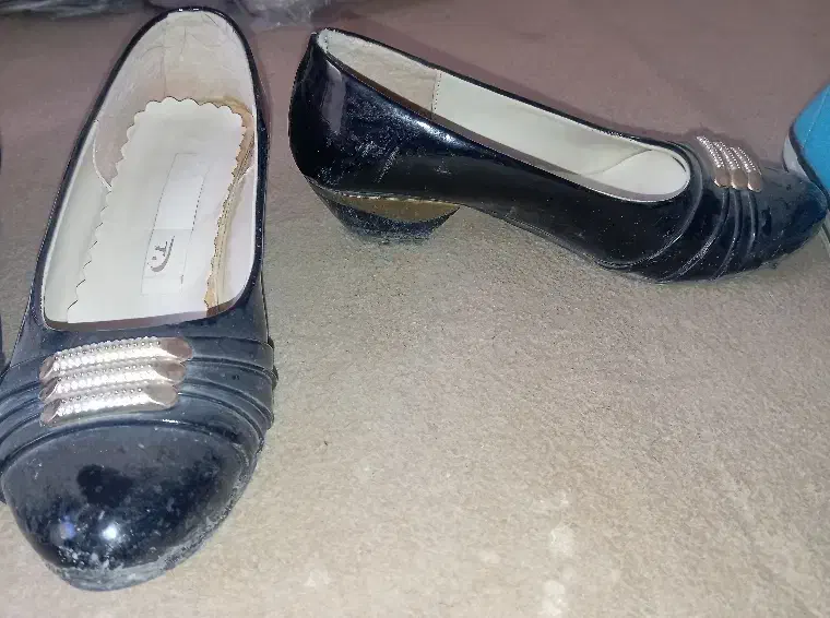 کفش مجلسی کتانی|کیف، کفش، کمربند|قم, ژاندارمها|دیوار