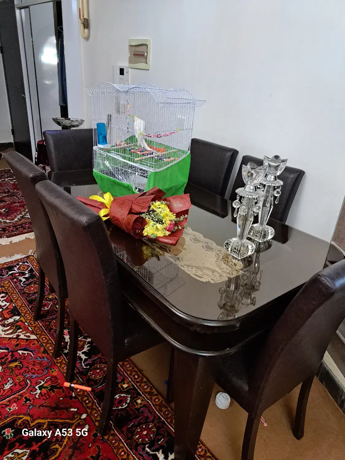 مبل  7 نفره ترکیه و میز غذا خوری 6 نفره|مبلمان خانگی و میز عسلی|مراغه, |دیوار