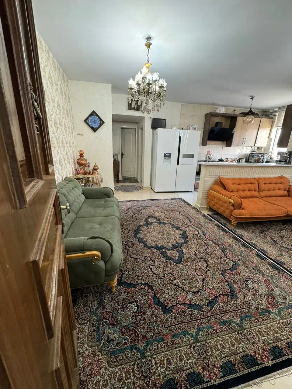 ۵۵ متر // سالن پرده خور // یک خواب تهرانسر|فروش آپارتمان|تهران, باشگاه نفت|دیوار