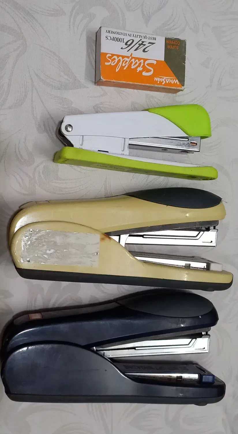 سه عدد منگنه|لوازم التحریر|آباده, |دیوار