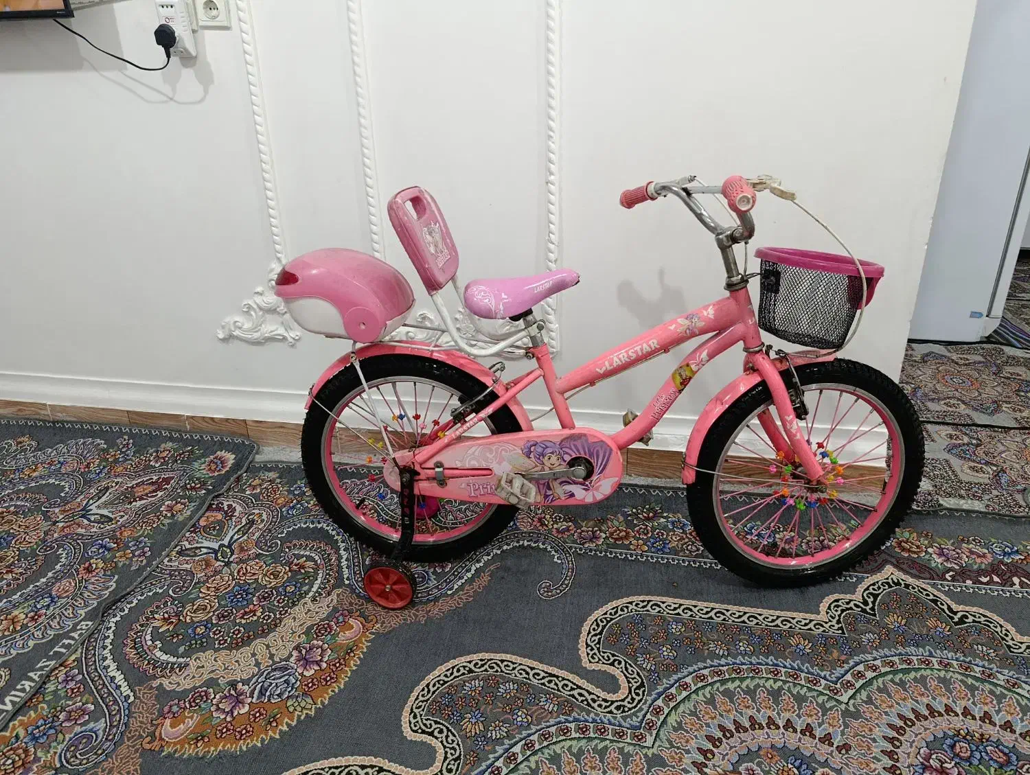 دوچرخه دخترانه درحد نو سالم|دوچرخه، اسکیت، اسکوتر|دزفول, |دیوار