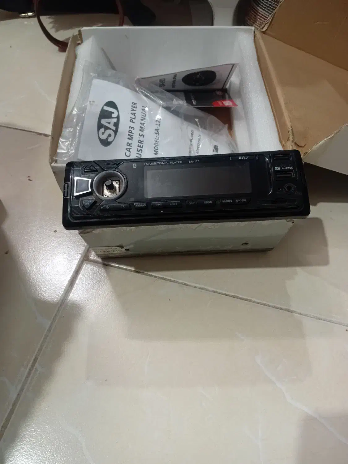 پخش خودرو مدل SAJ121|قطعات یدکی و لوازم جانبی|شاهین‌شهر, خانه کارگر|دیوار