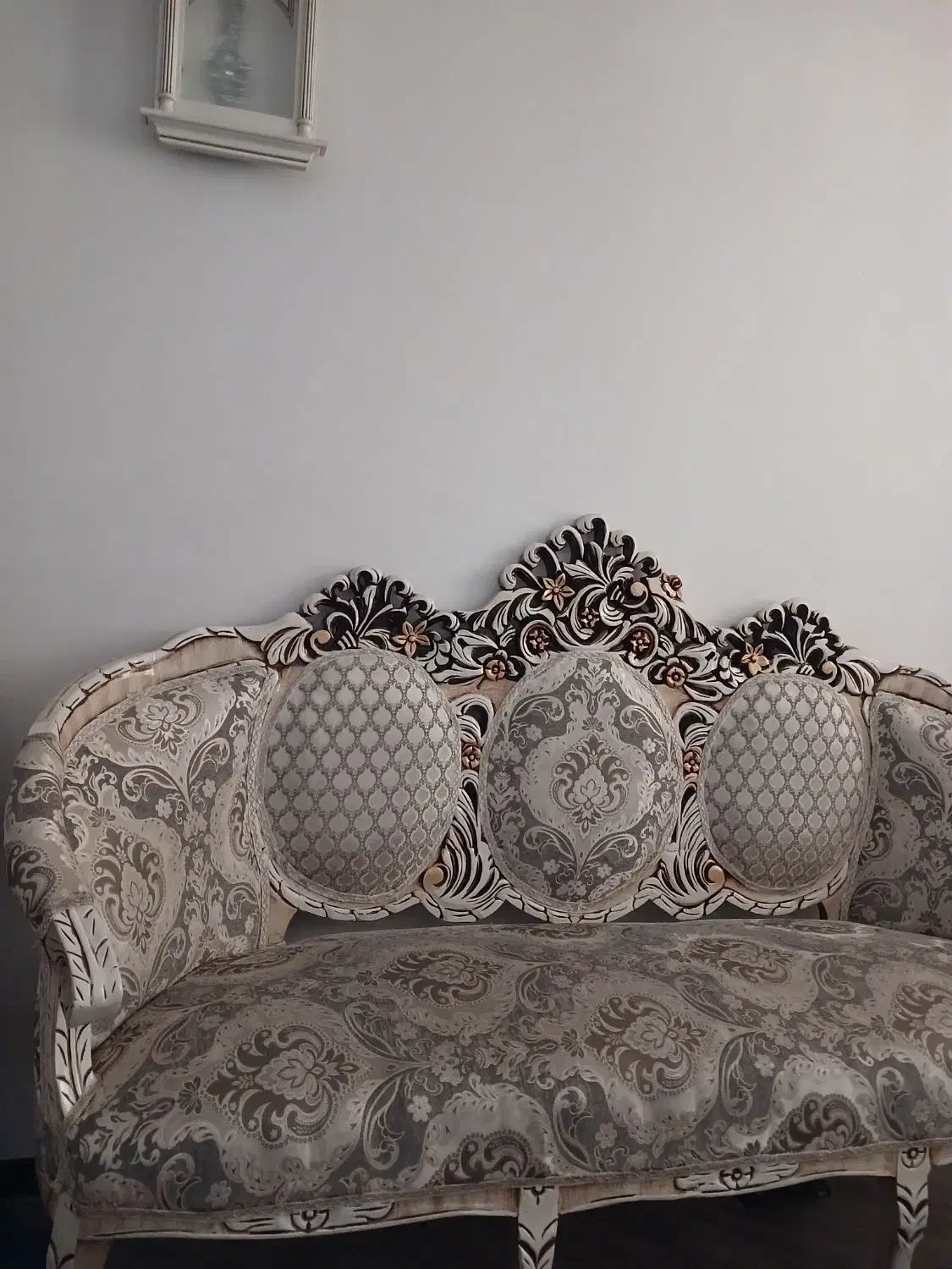 مبل هفت نفره استیل کاملا سالم|مبلمان خانگی و میز عسلی|کرج, حسن آباد|دیوار