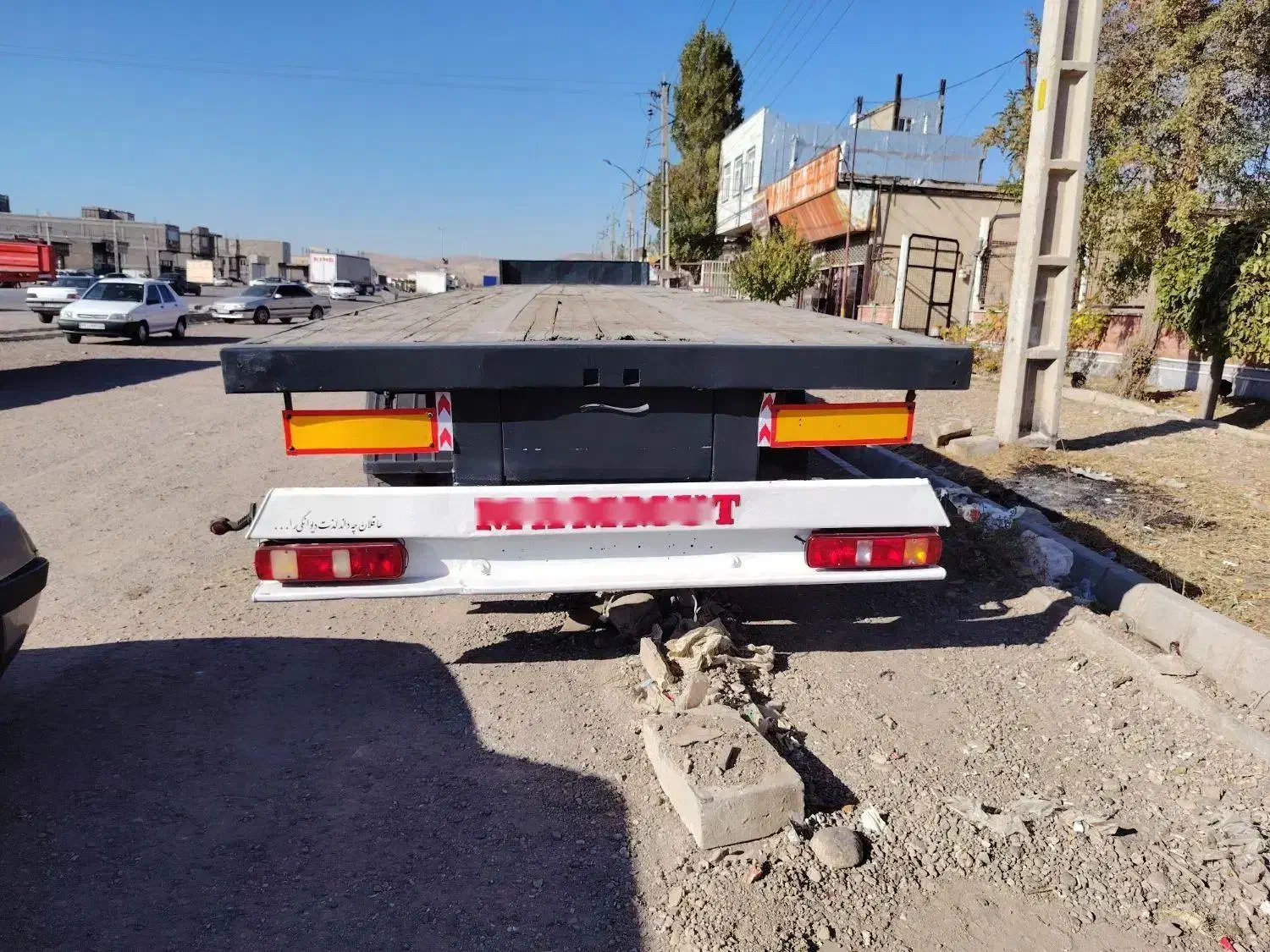 تریلی کفی دو محور ماموت|خودرو سنگین|بستان آباد, |دیوار