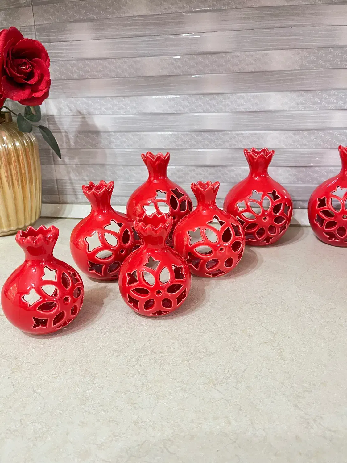 جا شمعی انار|صنایع دستی و سایر لوازم تزئینی|تهران, مسعودیه|دیوار