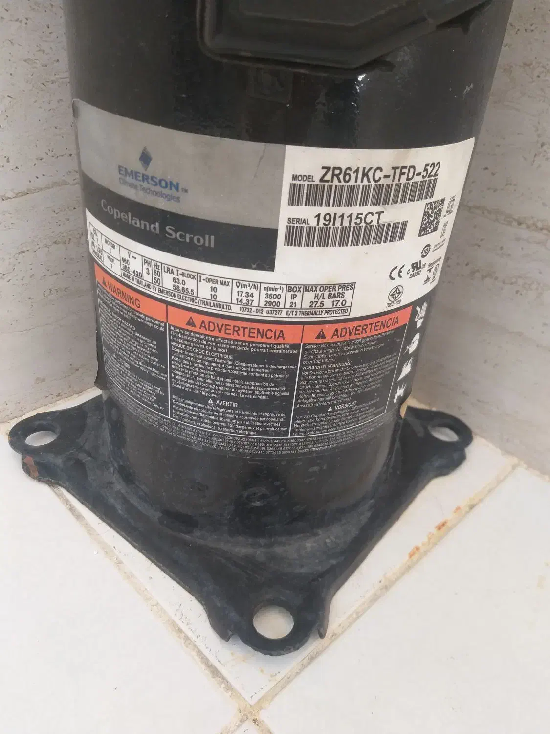 موتور کولر پیستونی ۴۸ هزار ایستاده|کولر گازی و فنکوئل|اهواز, رسالت|دیوار