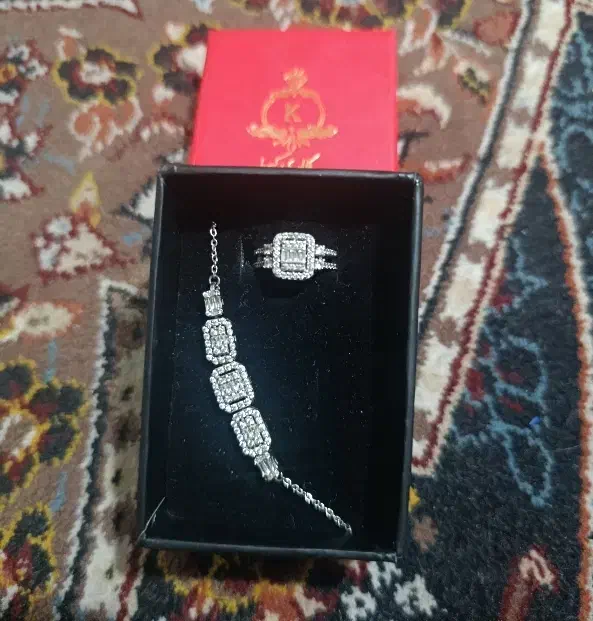 دست بند و انگشتر نقره|جواهرات|تهران, شهرک شریفی|دیوار