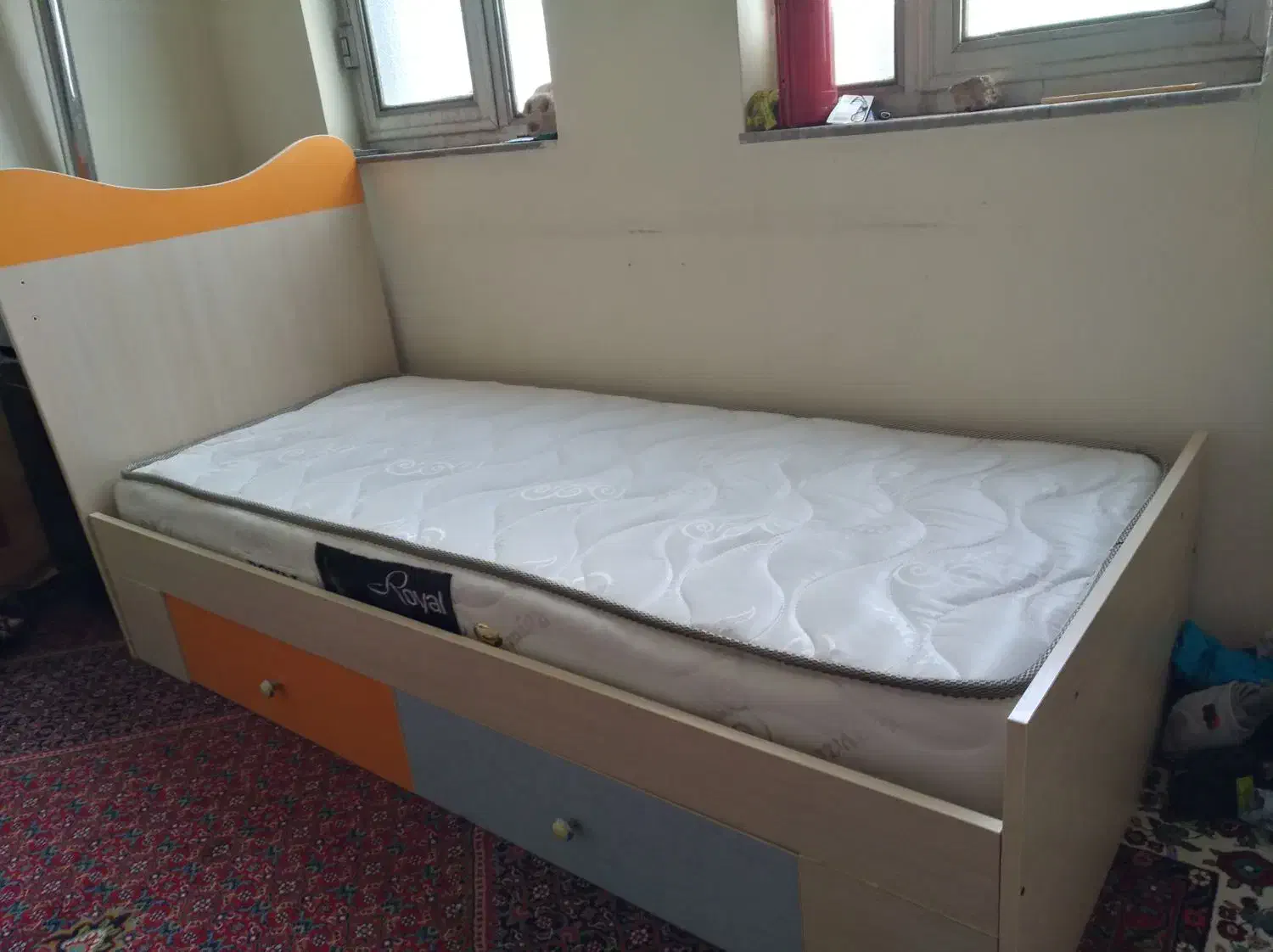 سرویس خواب نوجوان و کودک شو با تشک|تخت و سرویس خواب|زنجان, |دیوار