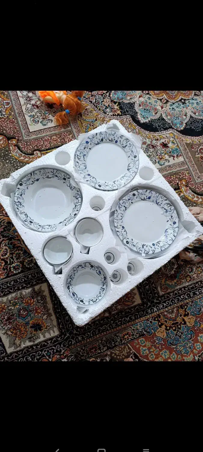 سرویس چینی 123پارچه نو|ظروف سرو و پذیرایی|یاسوج, |دیوار