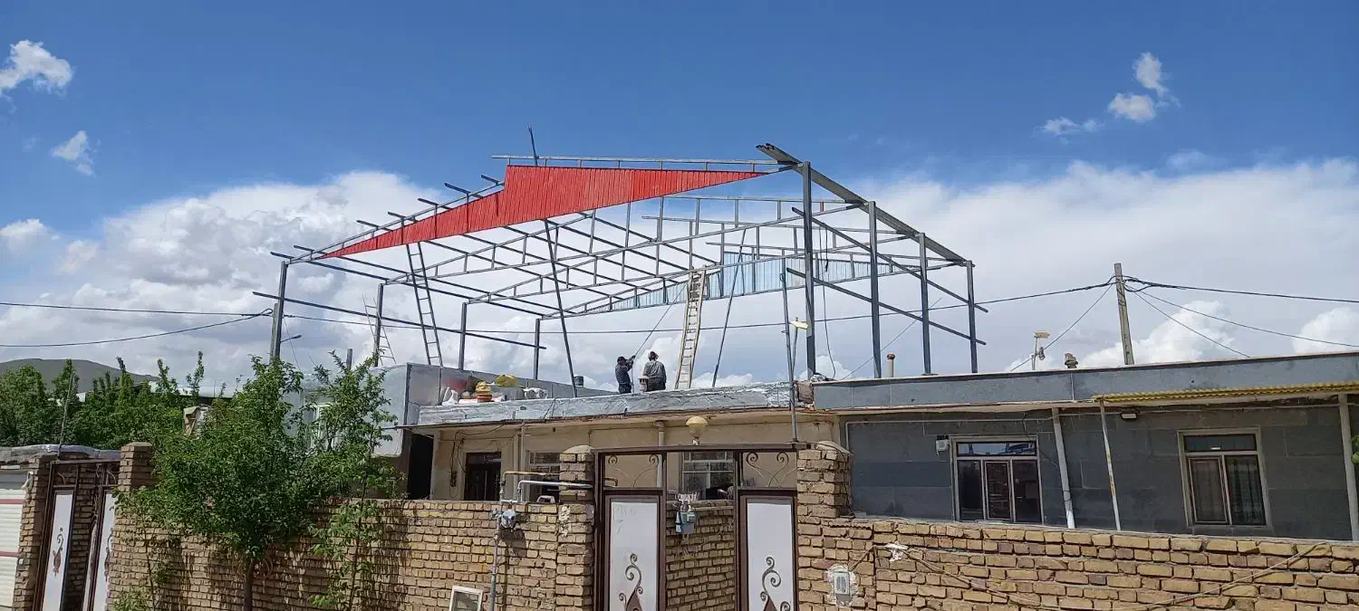 شیروانی آلاچیق خرپا سوله نما لمبه|خدمات پیشه و مهارت|ماهدشت, |دیوار