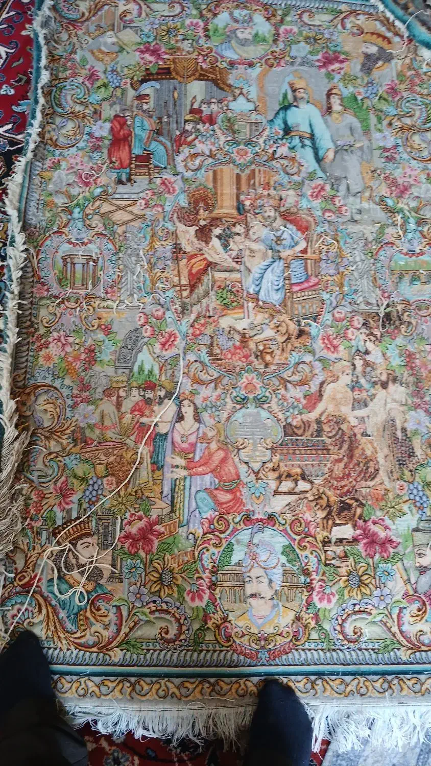 فرش سلاطین|فرش|تبریز, |دیوار