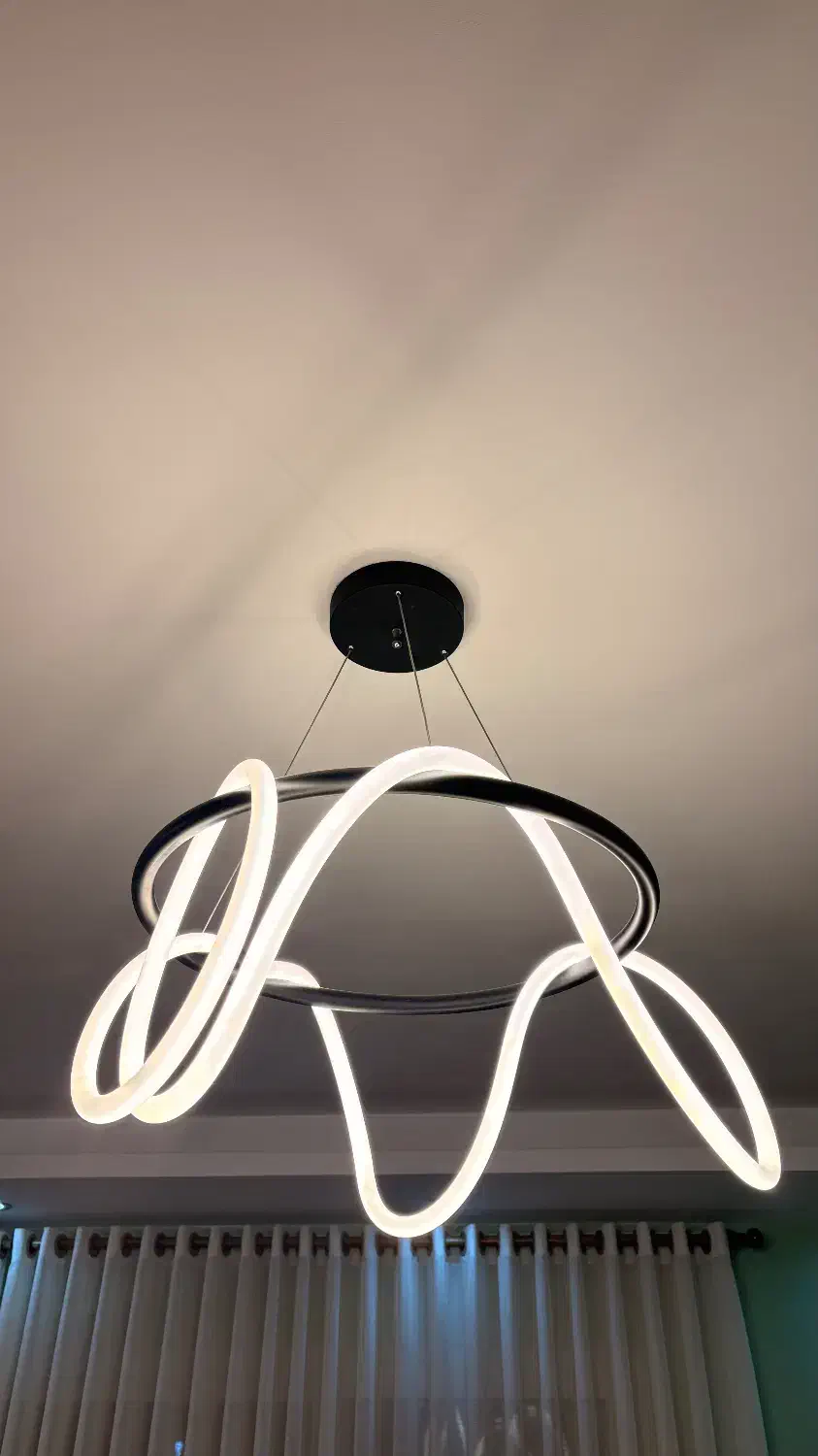 لوستر کنترل دار|لوستر و چراغ آویز|چالوس, |دیوار