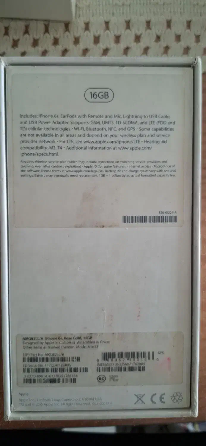 آیفون 6 اس 16 گیگ|موبایل|فیروزآباد (فارس), |دیوار