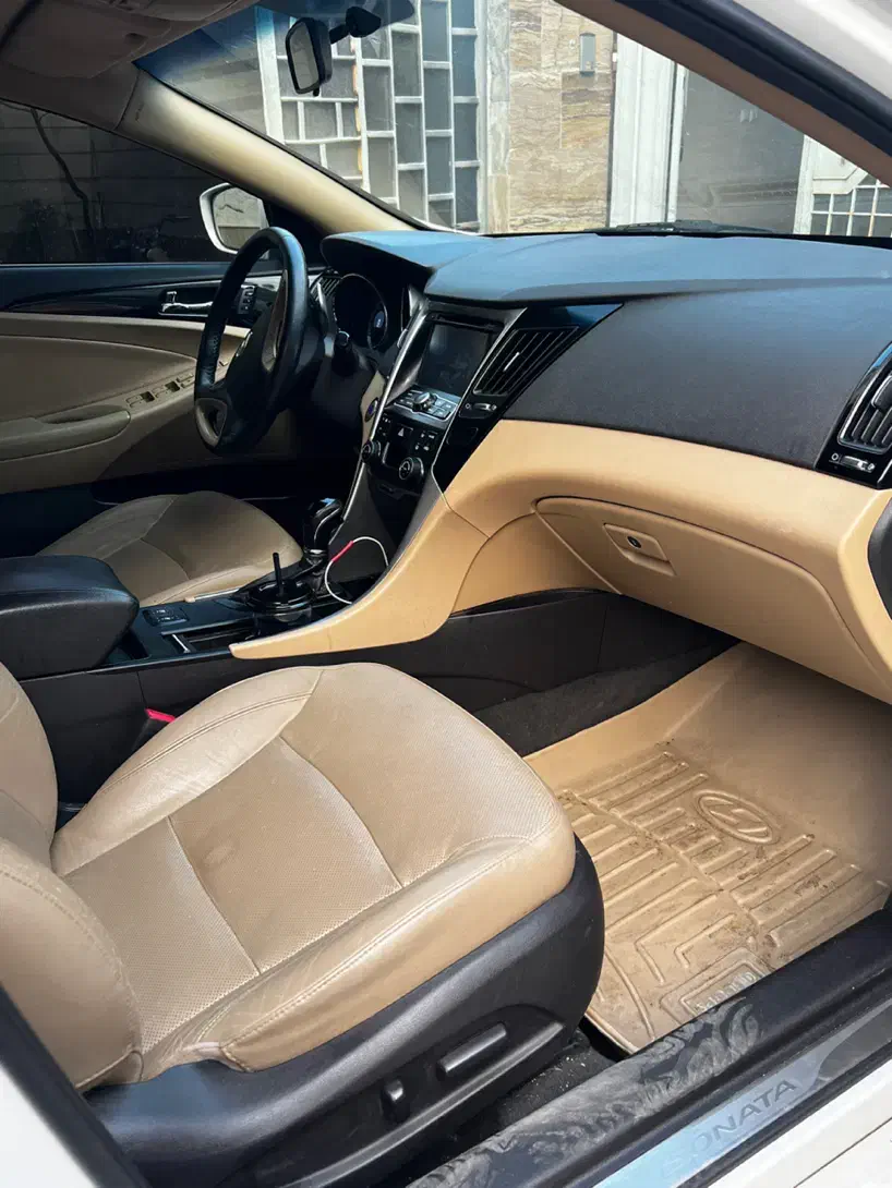 سوناتا yf مدل ۲۰۱۳ سفید صدفی|خودرو سواری و وانت|شهرکرد, |دیوار