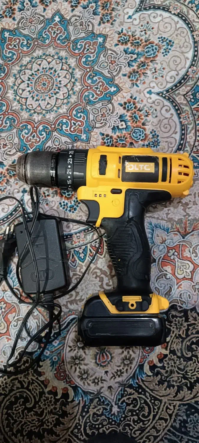 دریل شارژی سه حالته کیفیت خوب سه نظام فلزی|ابزارآلات|مهاباد (آذربایجان غربی), |دیوار