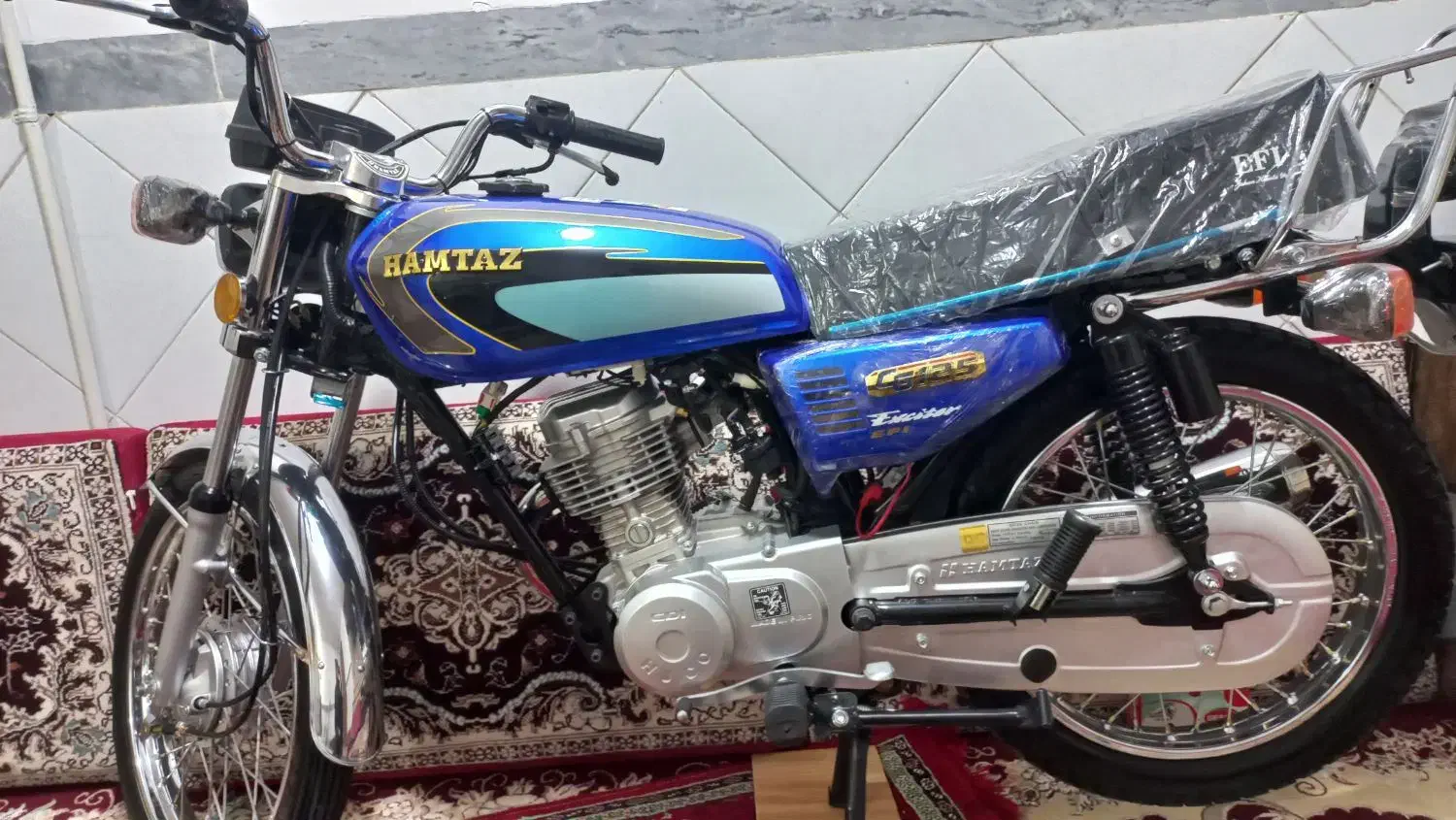 همتار ۱۲۵ خشک|موتورسیکلت|قم, ولیعصر|دیوار