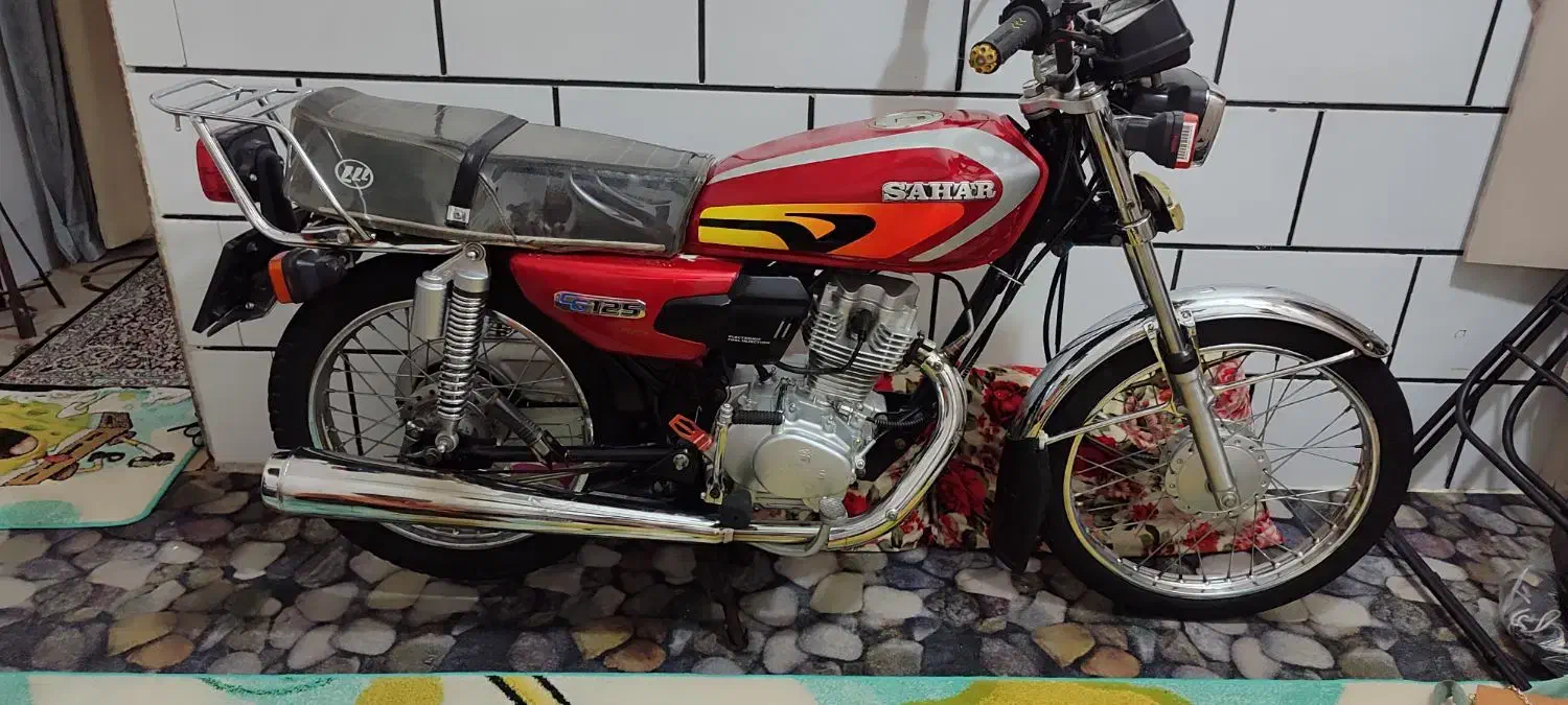 هندا سحر 402 تمیز|موتورسیکلت|دیلم, |دیوار