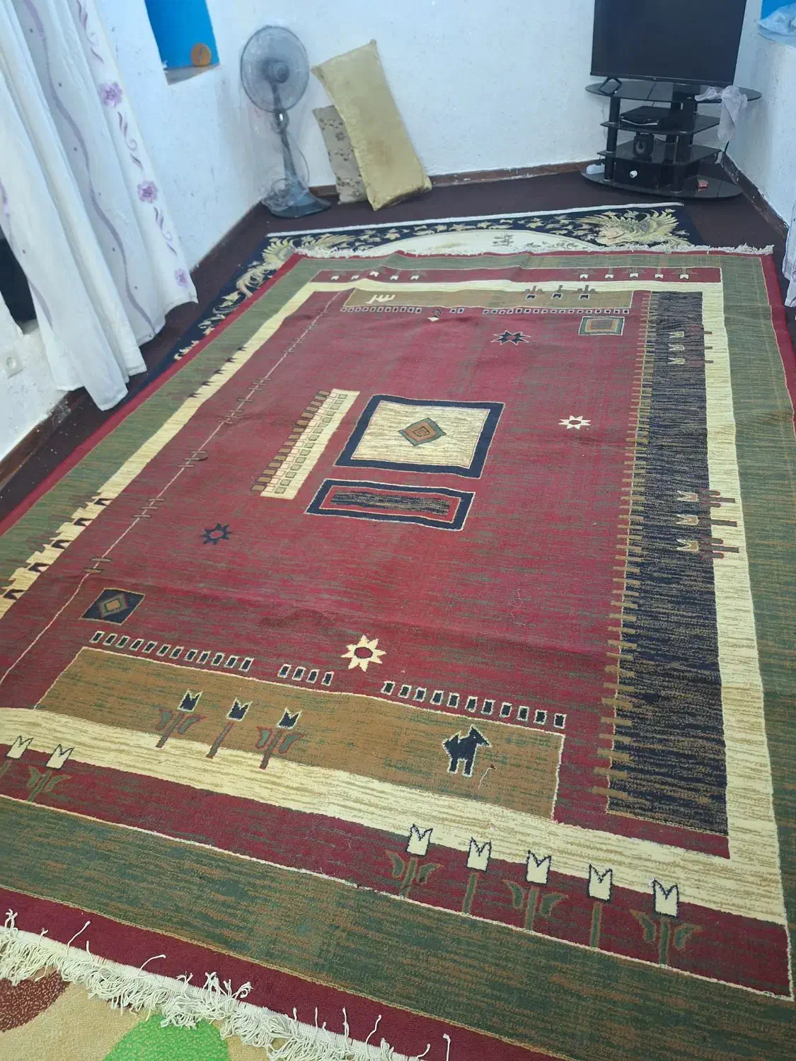 فرش|فرش|مسجد سلیمان, |دیوار