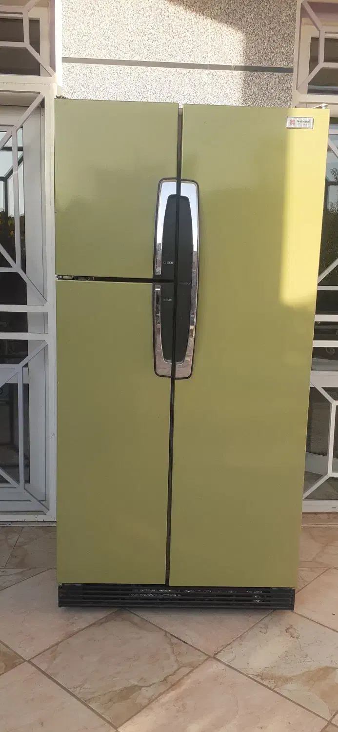 یخچال فریزر سه درب ناسیونال اصل زاپن|یخچال و فریزر|دماوند, دماوند|دیوار