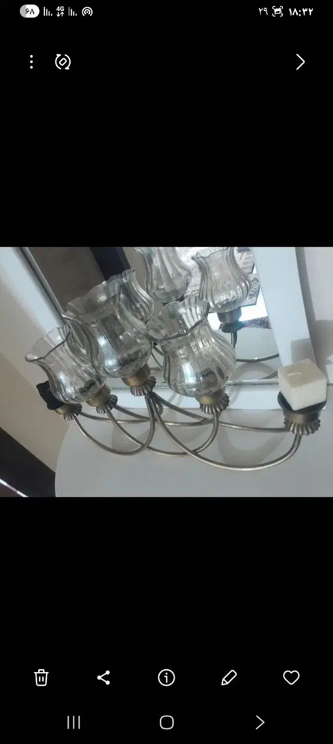 شمعدانی|صنایع دستی و سایر لوازم تزئینی|پرند, فاز ۶|دیوار