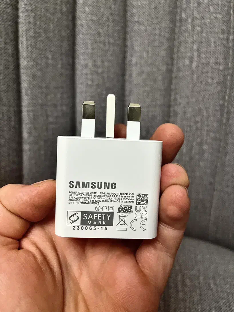 شارژ ۲۵ وات سامسونگ اصلی|لوازم جانبی موبایل و تبلت|تهران, نارمک|دیوار