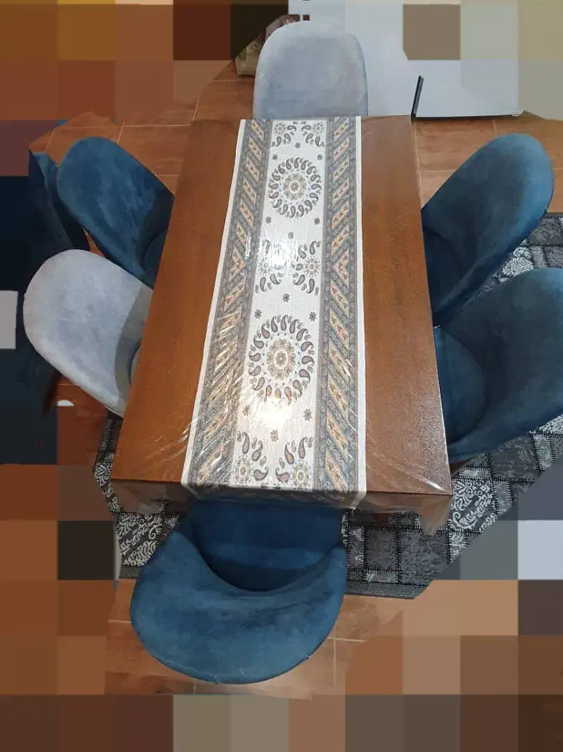 میزغذاخوری ۶نفره|میز و صندلی غذاخوری|چالوس, |دیوار