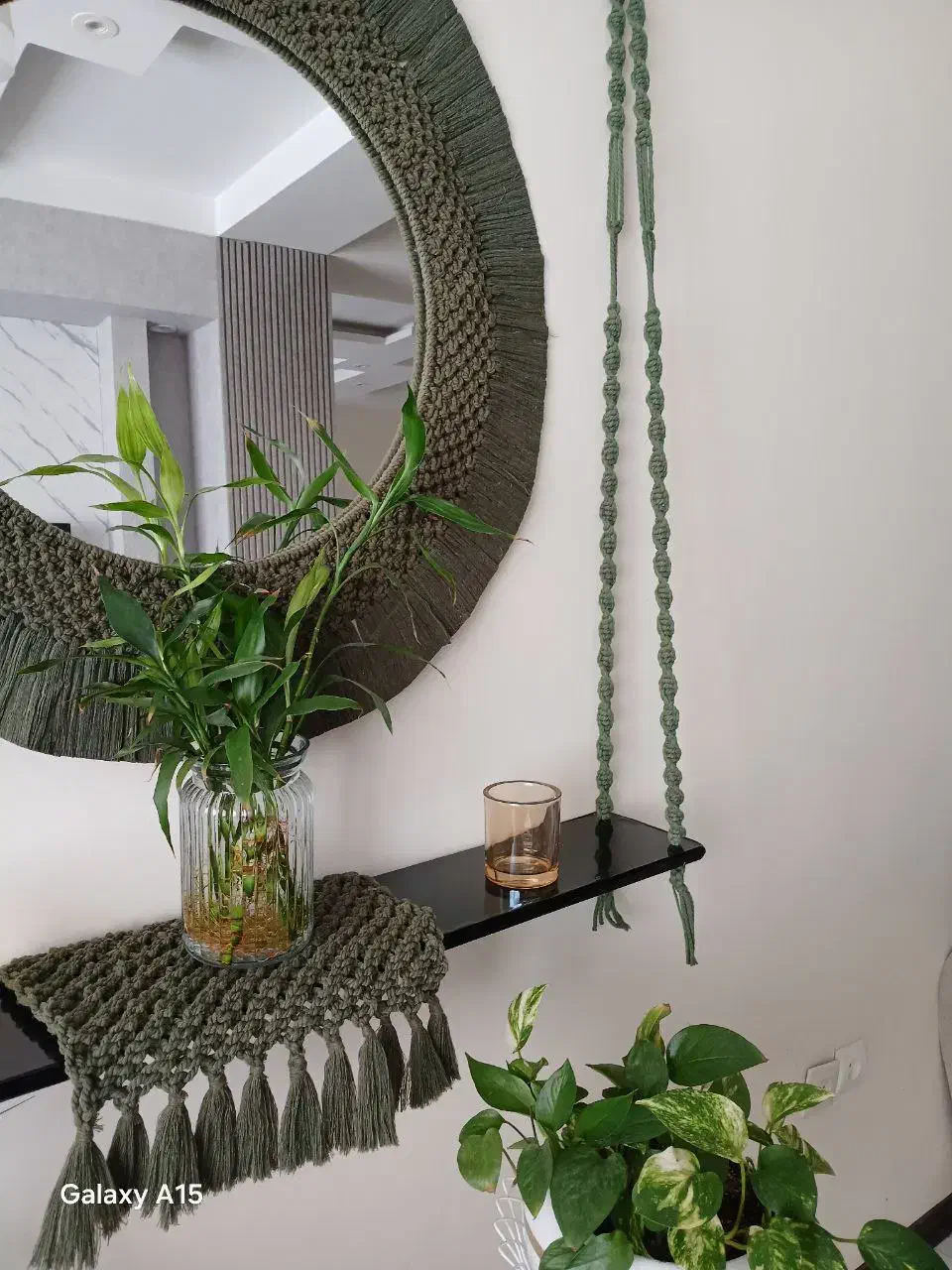 آینه مکرومه یکو هشتصد|آینه|پرند, فاز ۴|دیوار