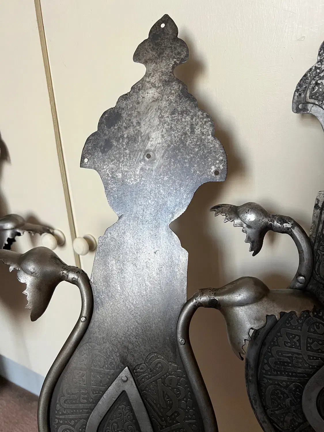 یک جفت تیغه ۵۰ سانتی رضایی|کلکسیون اشیاء عتیقه|تهران, شهران شمالی|دیوار