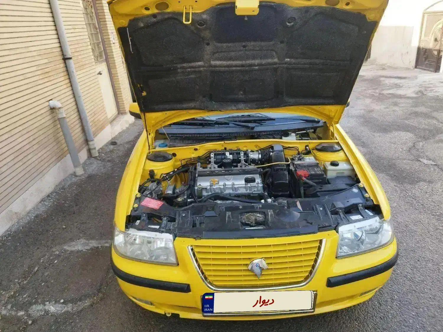 تاکسی سمند EF7|خودرو سواری و وانت|ایلام, |دیوار