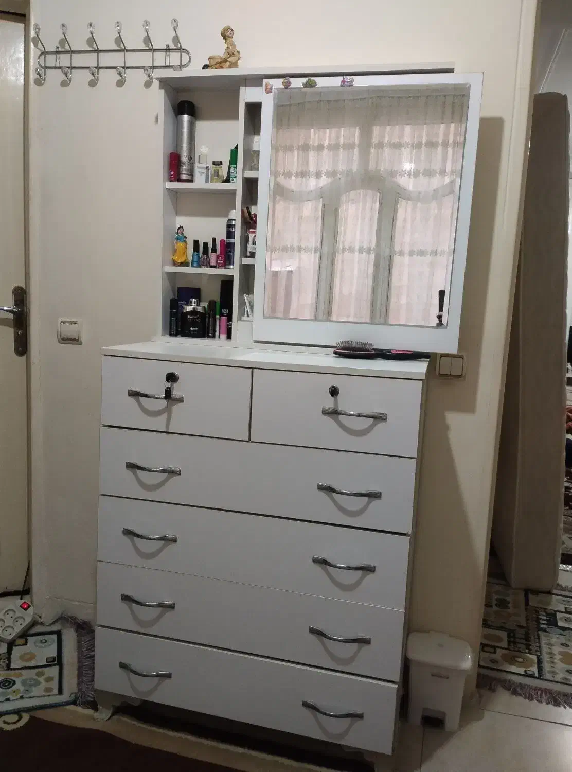 دراور آینه دار|جاکفشی، کمد، دراور|تهران, جیحون|دیوار