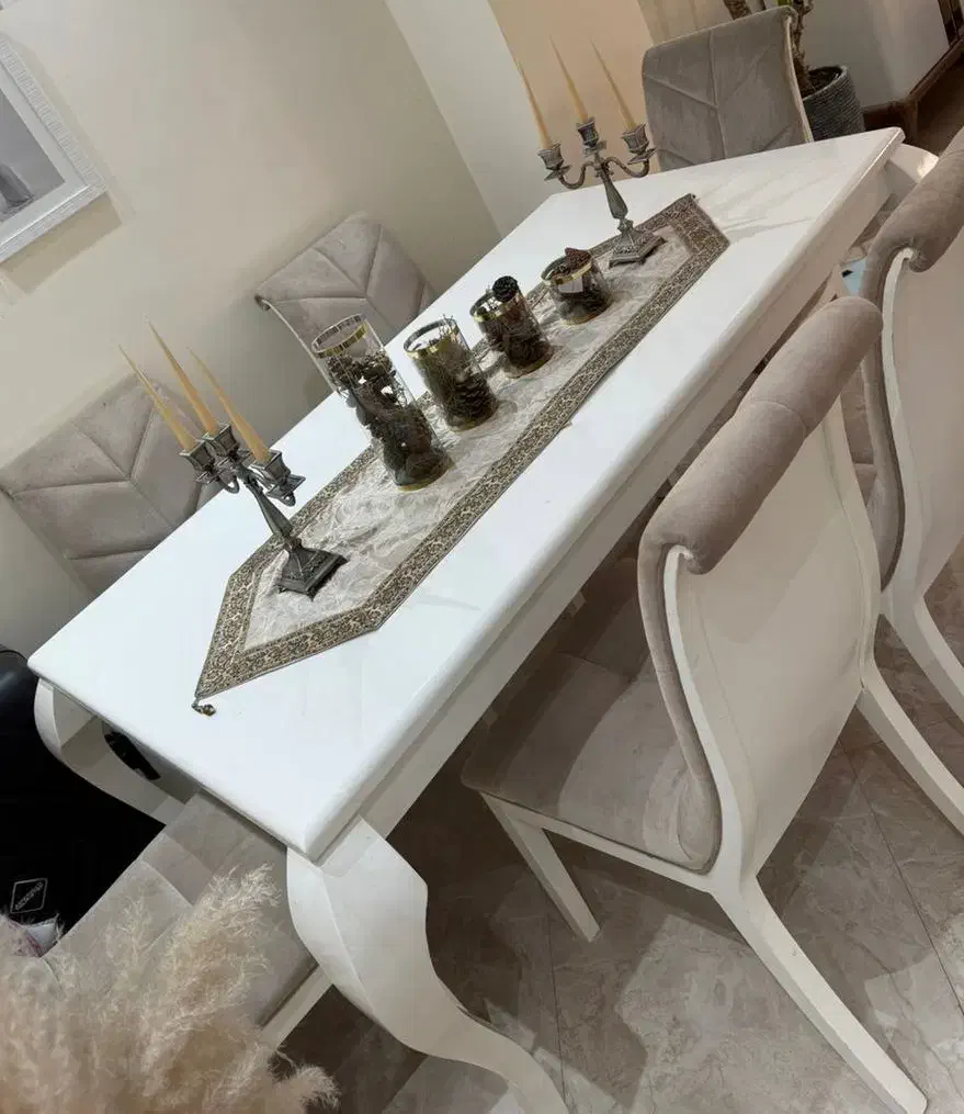 میز نهارخوری  ۶نفزه با صندلیبا کیفیت|میز و صندلی غذاخوری|پردیس, فاز ۲|دیوار