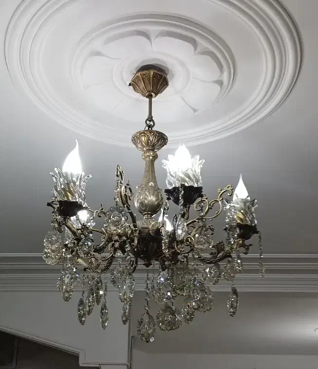 لوستر|لوستر و چراغ آویز|نهاوند, |دیوار