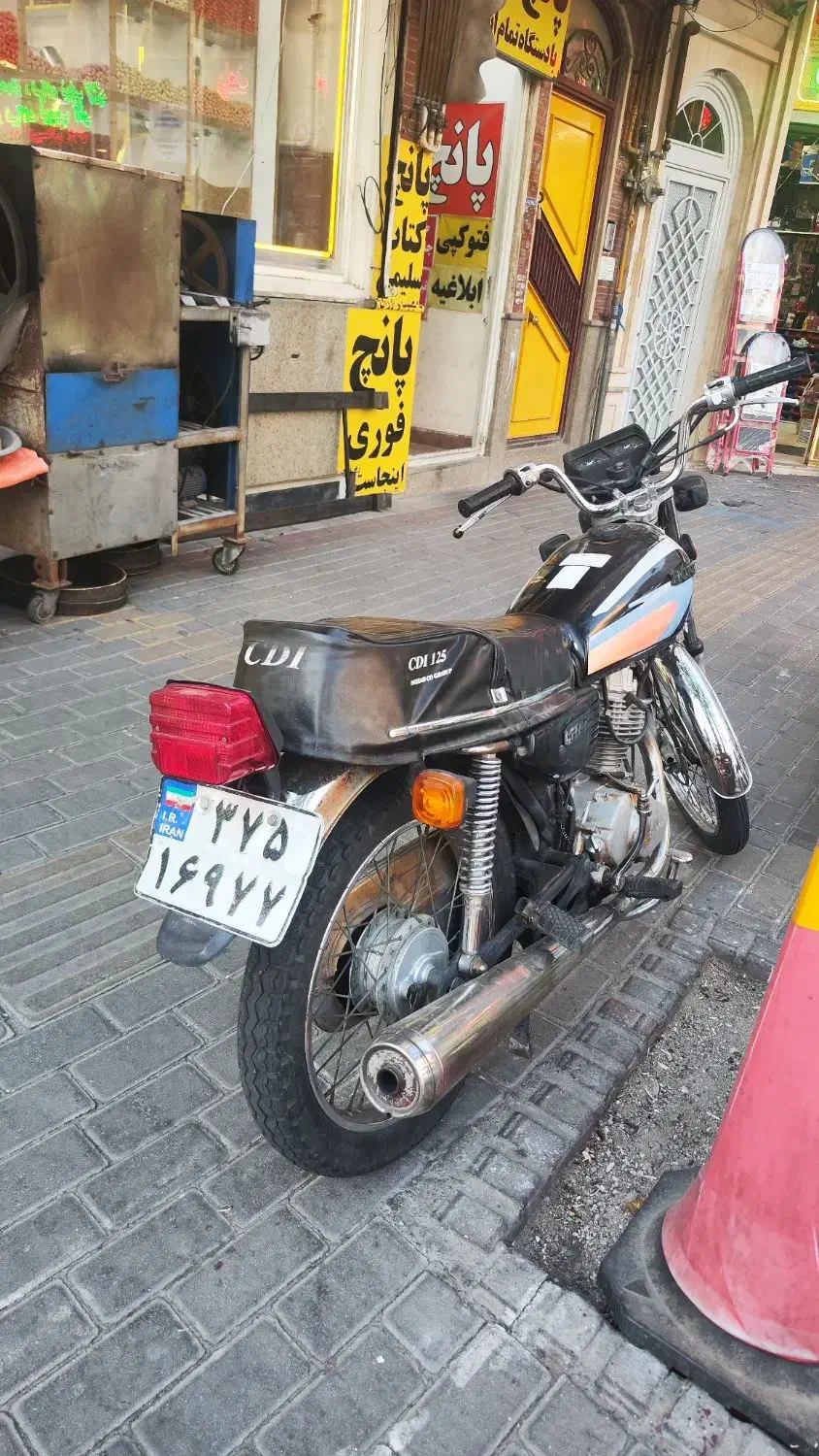 موتور ۱۲۵ مدل ۹۲|موتورسیکلت|تبریز, |دیوار