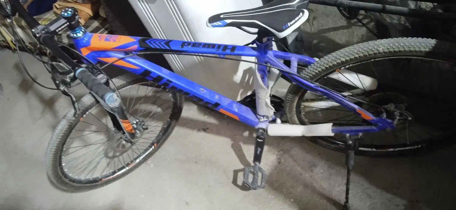 دوچرخه نو یک ماه کارکرده جنس المانیوم|دوچرخه، اسکیت، اسکوتر|درگهان, |دیوار