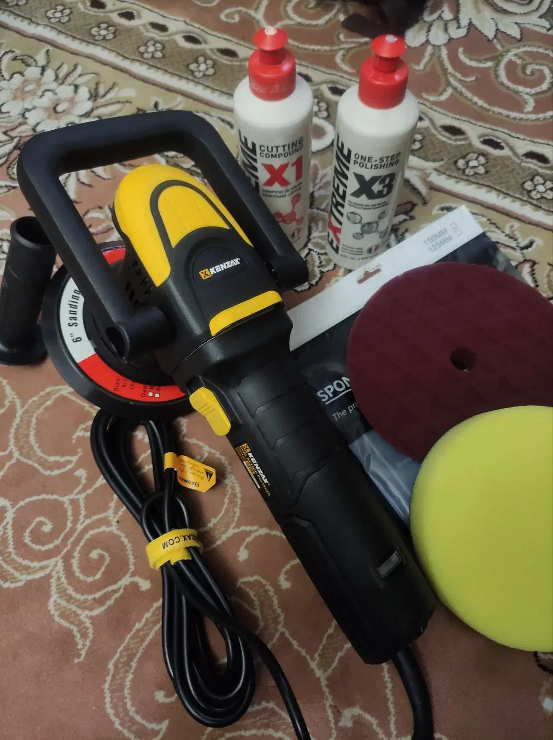 پولیشر کنزاکس اوربیتال با دیمر وکلی وسایل گارانتی|قطعات یدکی و لوازم جانبی|تهران, مینابی|دیوار