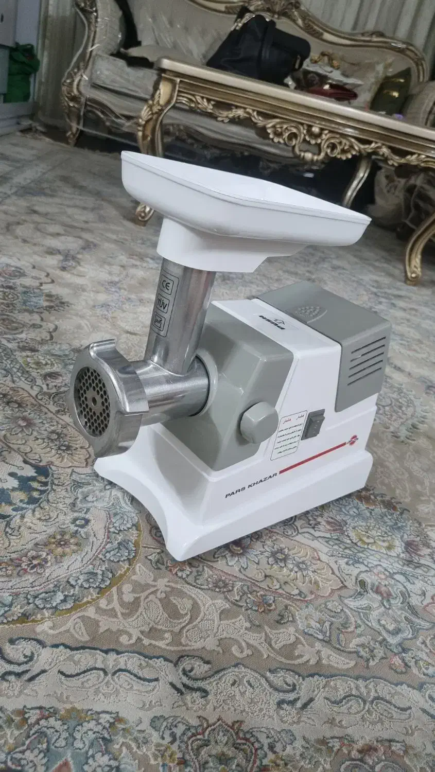 چرخ گوشت پارس خزر سفید و طوسی|خردکن، آسیاب، غذاساز|قم, زنبیل آباد|دیوار