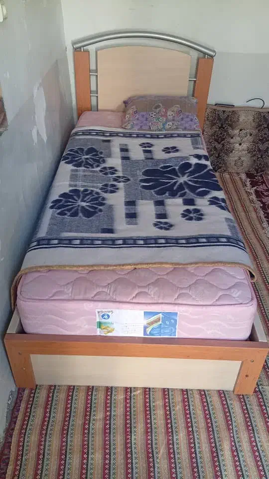 تخت خواب تک نفره|تشک تختخواب|آباده, |دیوار