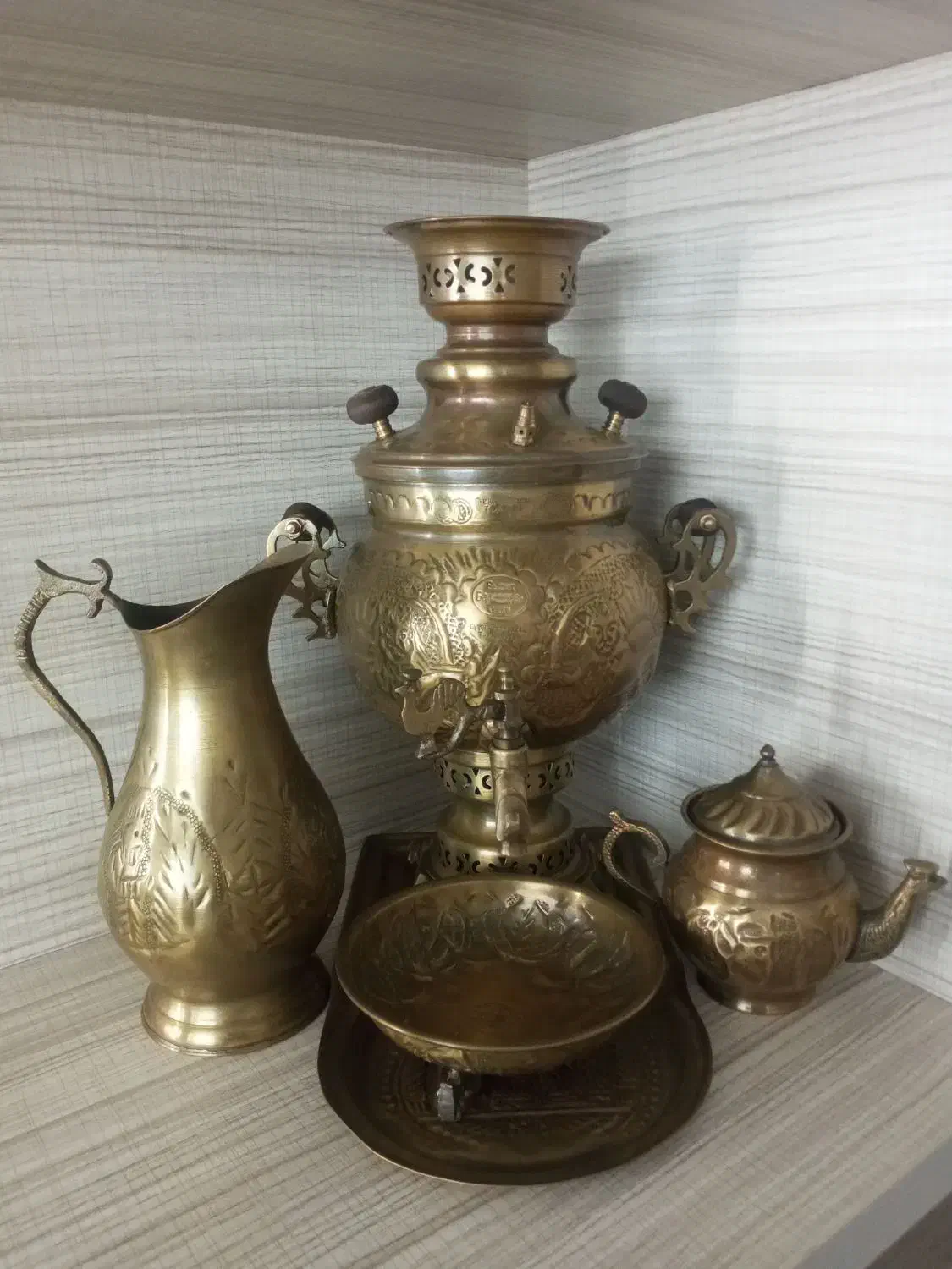 سماور  آنتیک|کلکسیون اشیاء عتیقه|قزوین, |دیوار