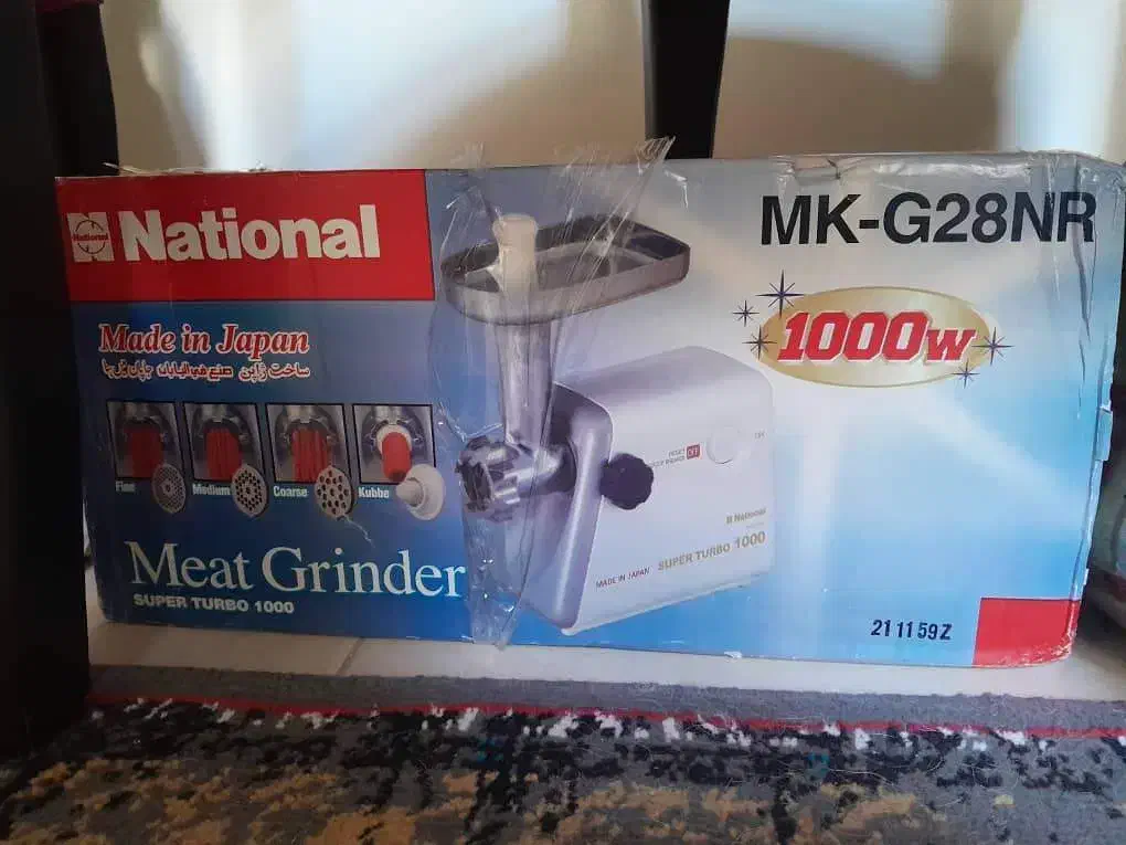 چرخ گوشت ناسیونال ژاپن|سایر لوازم برقی|تهران, فردوس|دیوار