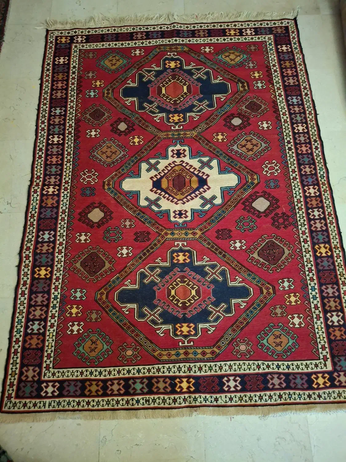 دوعدد گلیم ورنی دستباف تبریز نو|گلیم، جاجیم، گبه|تهران, امانیه|دیوار