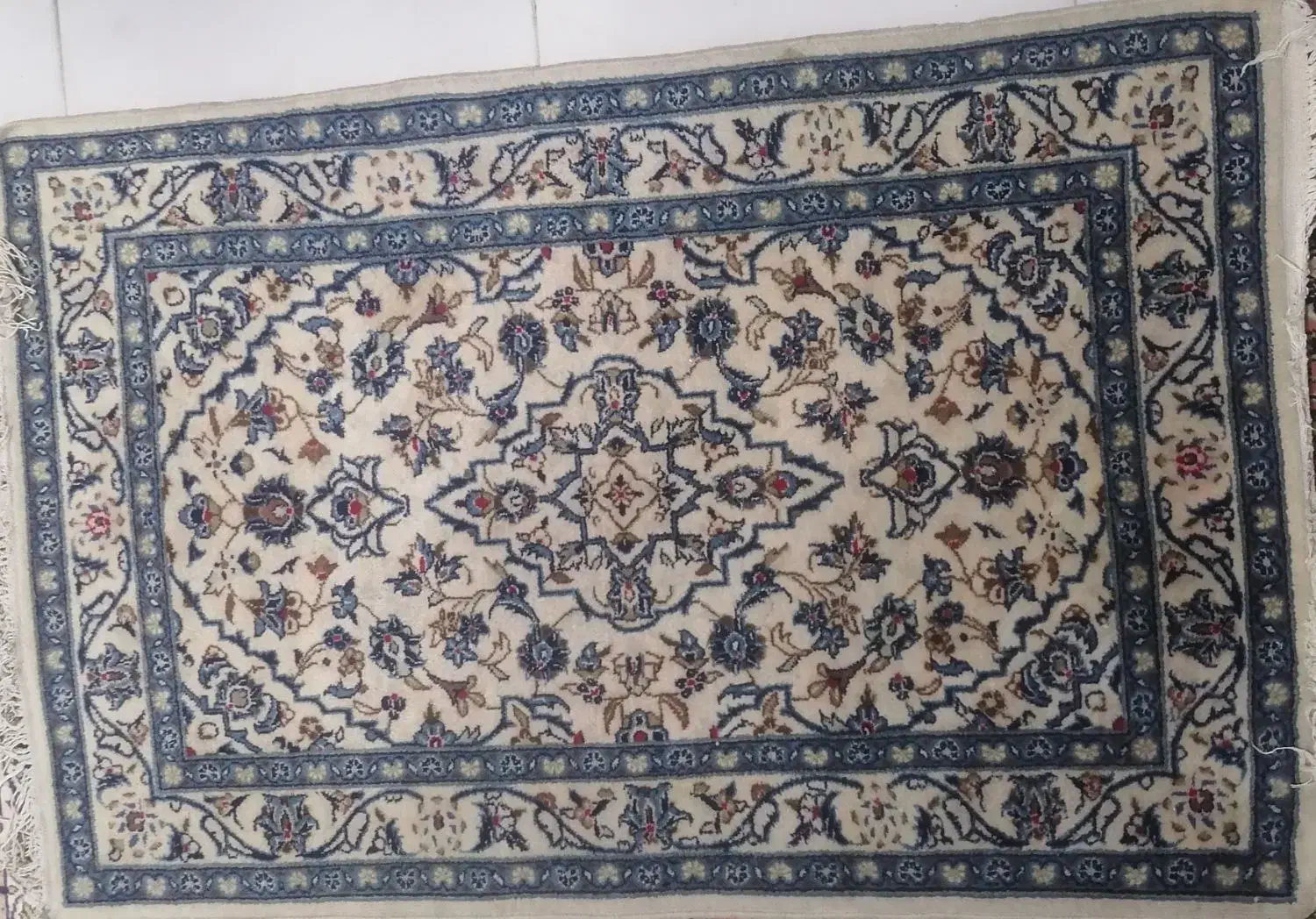 فرش دستبافت ذرع و نیم اردکان طرح فتاحی|فرش|کرمانشاه, |دیوار