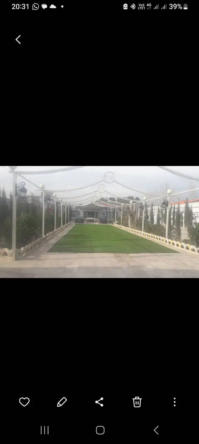 اجاره باغ با سالن پذیرای بزرگ و مجهز به امکانت ..|خدمات پذیرایی، مراسم|وحیدیه, |دیوار