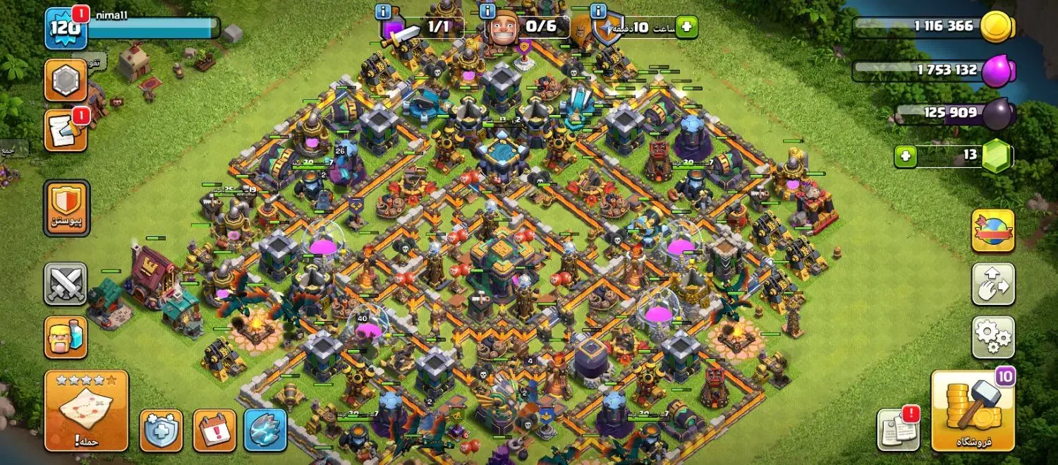 اکانت کلش|کنسول، بازی ویدئویی و آنلاین|برازجان, |دیوار