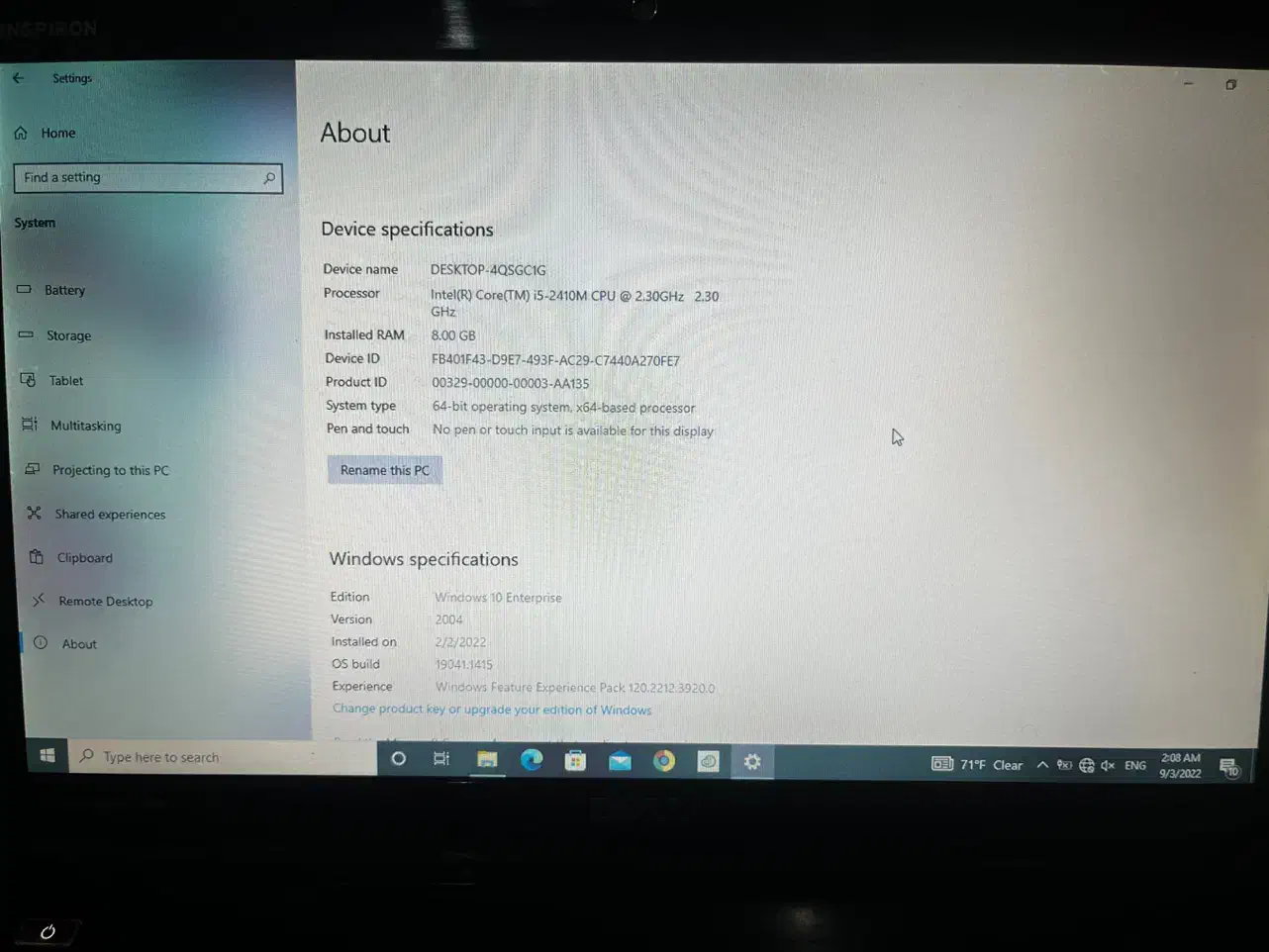 لپ تاپ دل|رایانه همراه|پرند, فاز ۵|دیوار