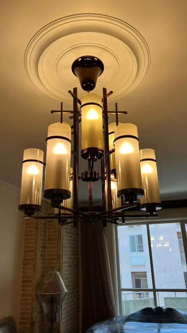 لوستر|لوستر و چراغ آویز|ری, علایین|دیوار