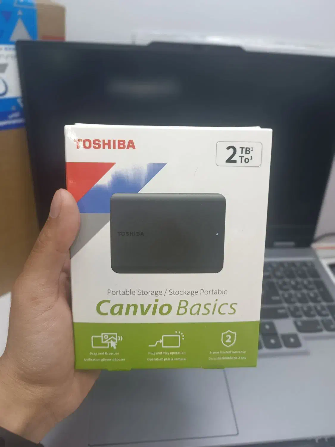 فروش هارد اکسترنال ۲ ترابایت نو|قطعات و لوازم جانبی رایانه|بیرجند, |دیوار