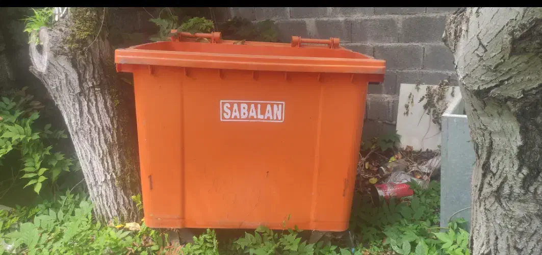 سطل زباله بزرگ پلی اتیلن|لوازم نظافت|رشت, انصاری|دیوار