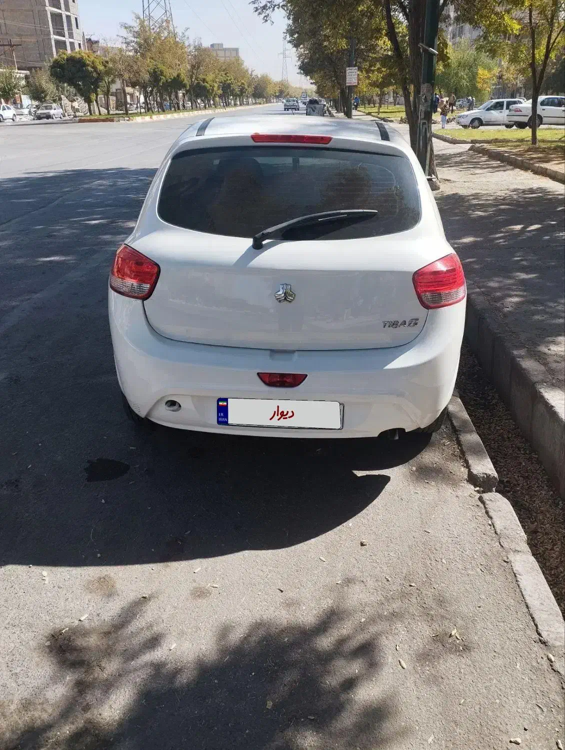 تیبا ۲ سفید|خودرو سواری و وانت|ازنا, |دیوار